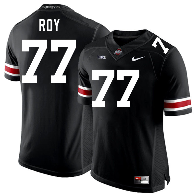 Maxwell Roy Ohio State Buckeyes Jersey College Football Uniforms-Black